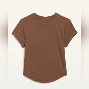 Old Navy Tops Plus Size Shortsleeve Ultralite Cropped Ribknit